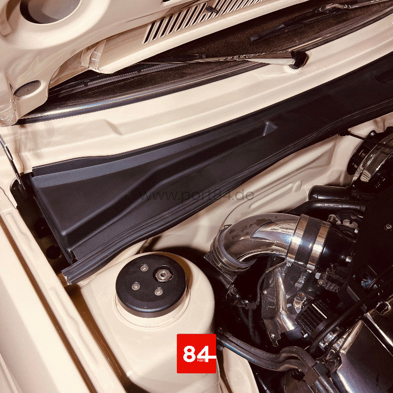 Made by PORT84 - Symmetrische Wasserkastenabdeckung für VW Golf 2 / Jetta 2