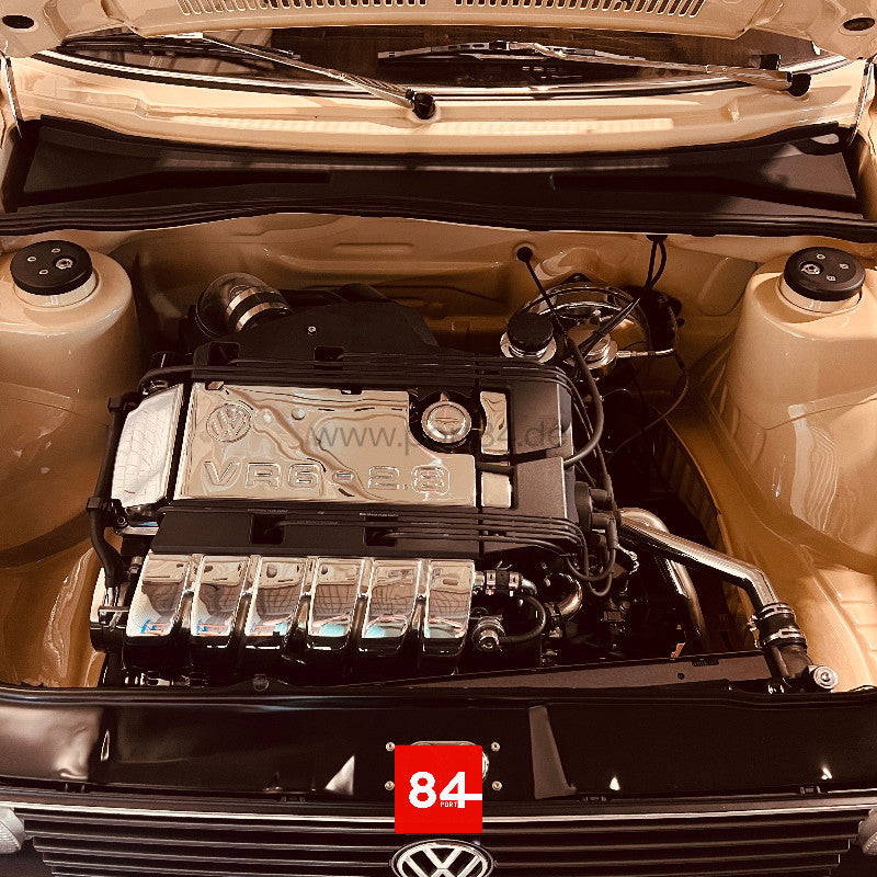 Made by PORT84 - Symmetrische Wasserkastenabdeckung für VW Golf 2 / Jetta 2