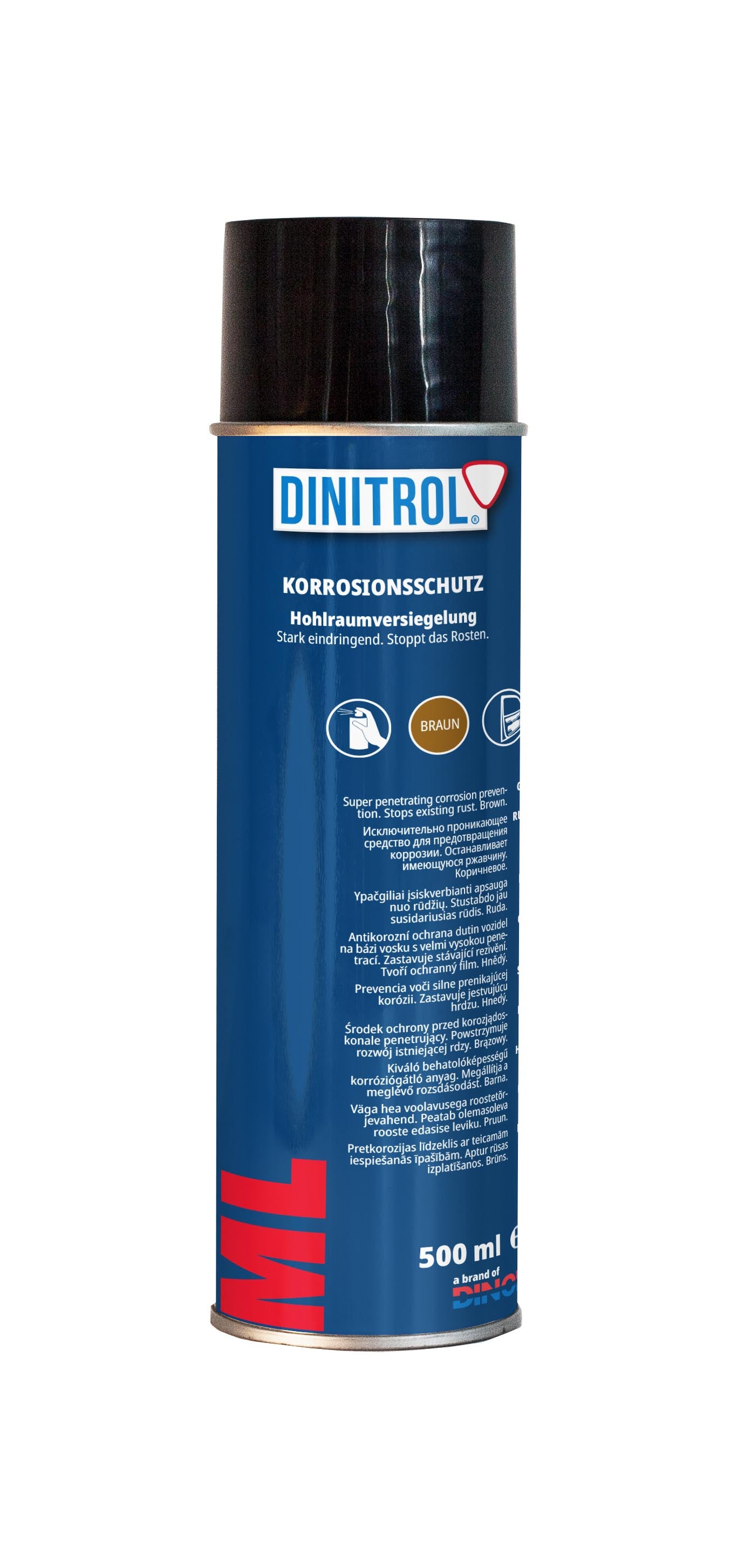 DINITROL ML Hohlraumversiegelung 500 ml Spraydose - PORT84