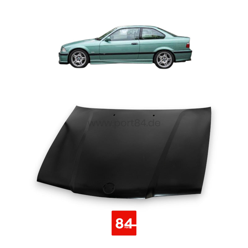 Motorhaube für BMW 3er E36 Coupe / Cabrio