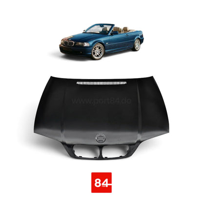 Motorhaube für BMW E46 VFL bis 03/03 Coupe & Cabrio