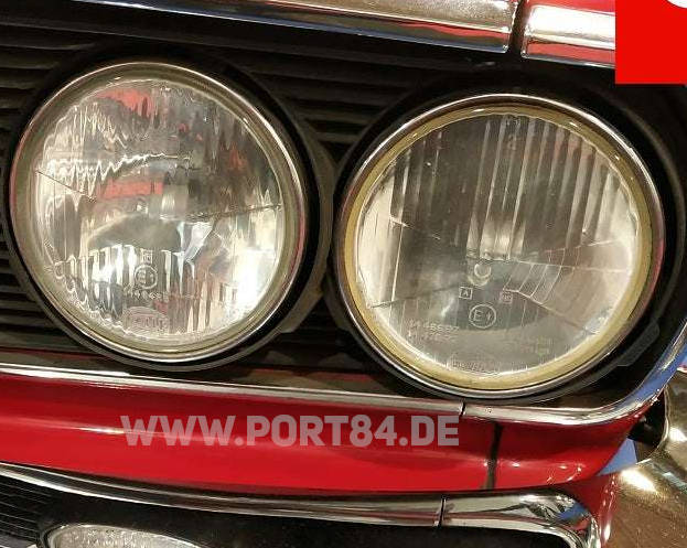 Audi 100 C1 Coupe LS GL 4x Scheinwerfer EU US Umrüstung E-Prüfzeichen Port84