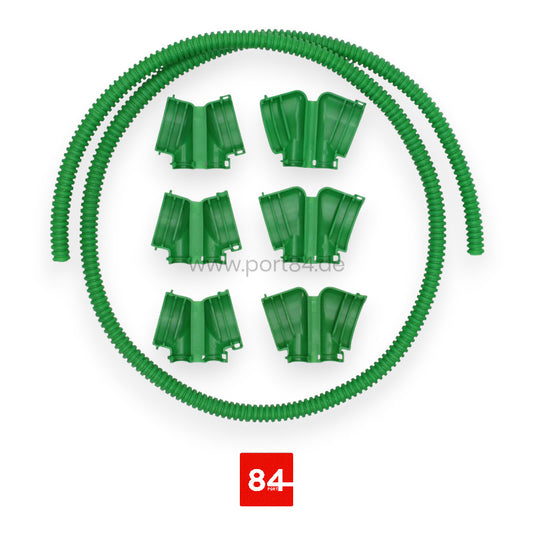 6x Zündspulen Kappe Cover Grün R36 R32 + 1x Wellrohr 03H 971 921 A 03H971921A