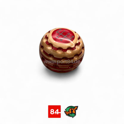 VW Golf & Jetta 2 Echtholz Schaltknauf Golfball Design - Color Edition