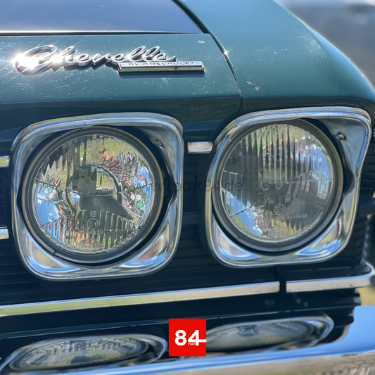 Chevrolet Chevelle SS Malibu US EU 4x headlight E-mark conversion Chevy