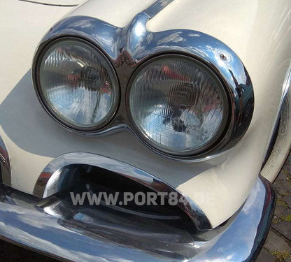 Chevrolet Chevy Corvette C1 C2 C3 Stingray 4x Scheinwerfer EU E-Prüfzeichen Port84