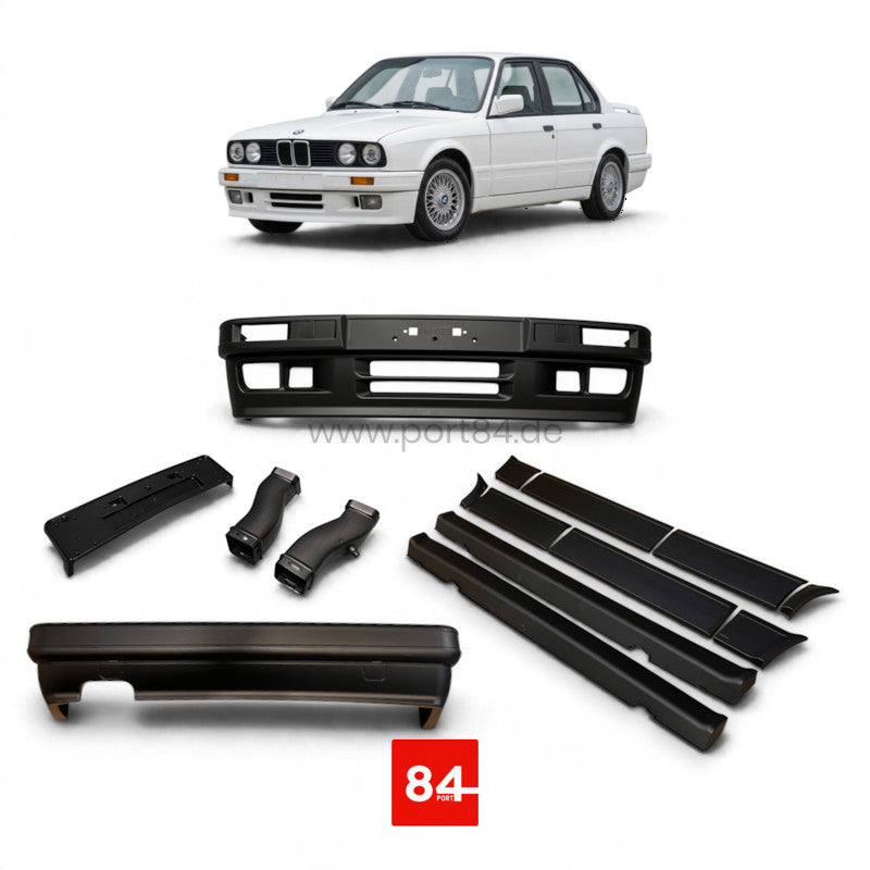 M Technik 2 Look Bodykit für BMW 3er E30 Limousine / Touring
