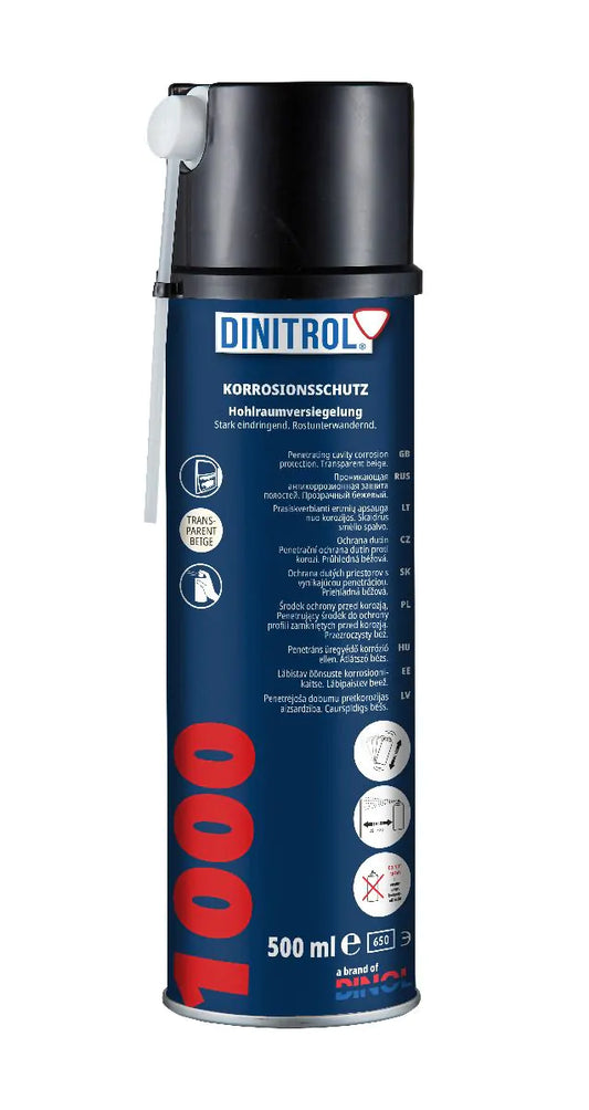 DINITROL 1000 Hohlraumversiegelung 500 ml PORT84