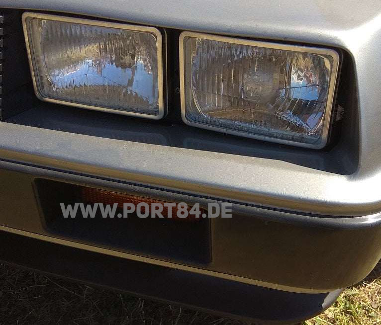 DMC De Lorean DeLorean 4x Scheinwerfer US EU E-Prüfzeichen Umrüstung Port84