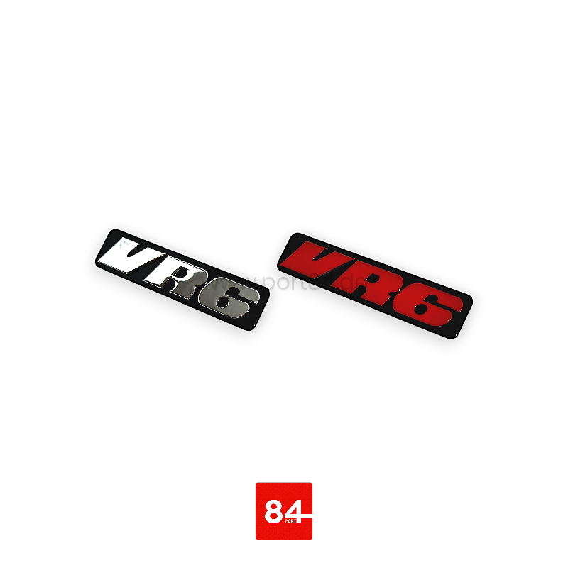 VW Golf 3 VR6 Emblem Seitenleiste PORT84