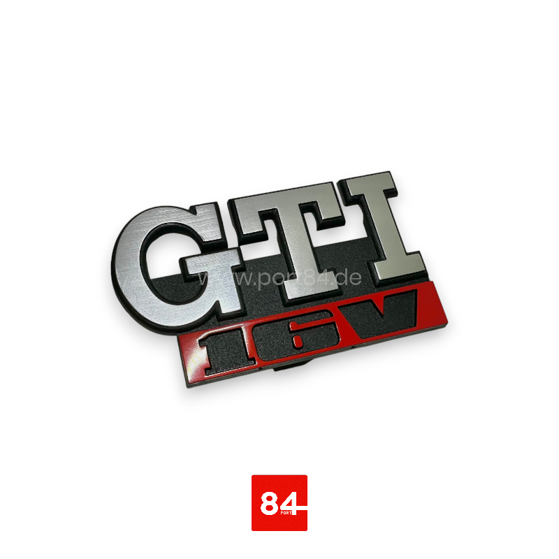 VW Golf 2 GTI 16V Kühlergrill Emblem PORT84