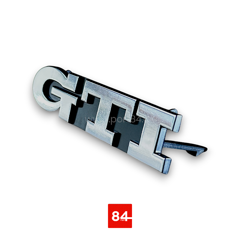 VW Golf 3 GTI Kühlergrill Emblem PORT84