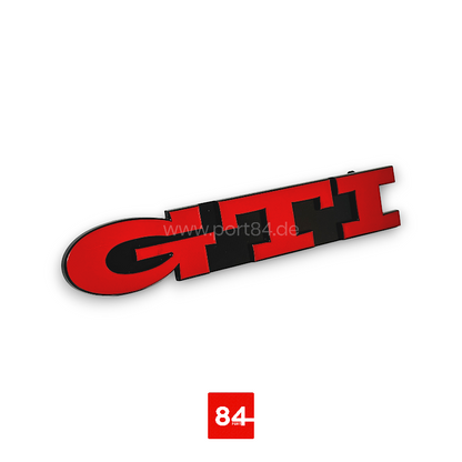 VW Golf 3 GTI Kühlergrill Emblem PORT84