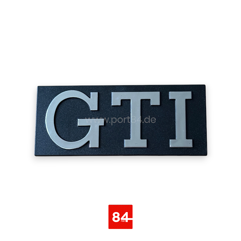 VW Golf 2 GTI Vorfacelift Emblem Kühlergrill PORT84