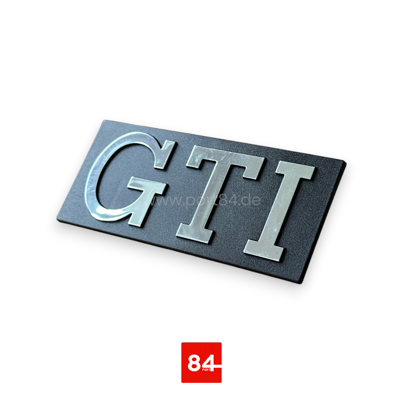 VW Golf 2 GTI Vorfacelift Emblem Kühlergrill PORT84