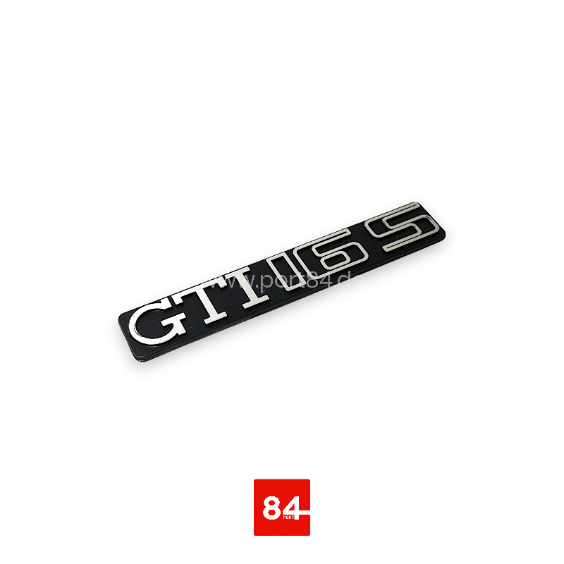 VW Golf 1 GTI 16S Emblem PORT84