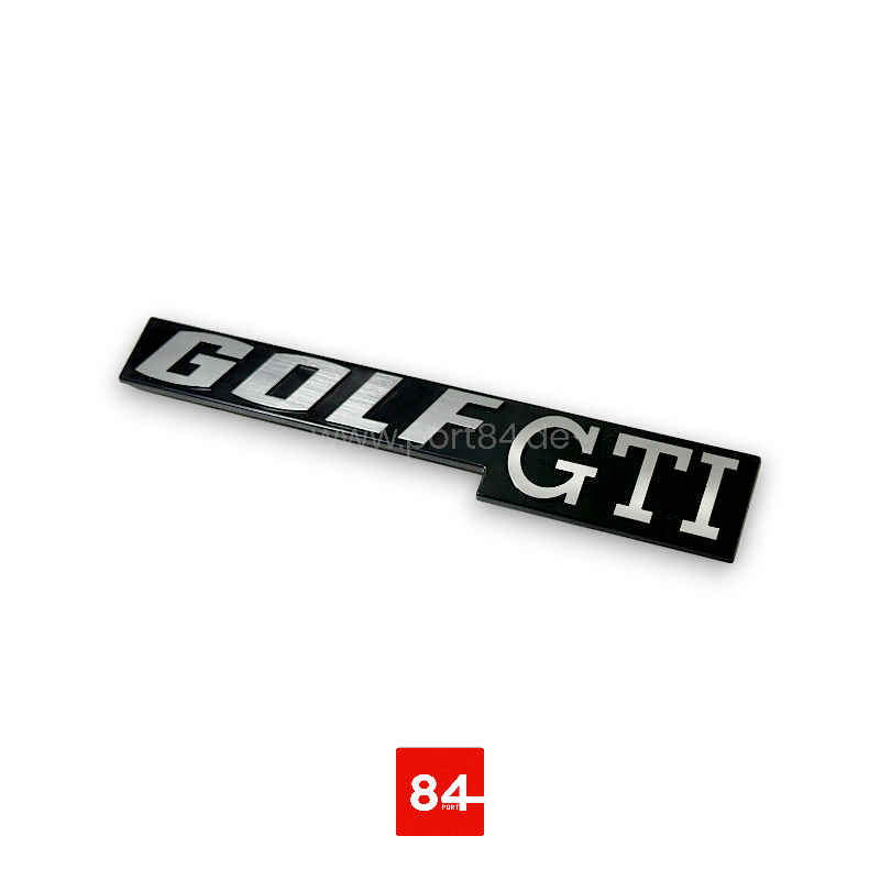 VW Golf 1 GTI Emblem Heckklappe PORT84