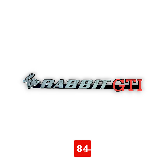 VW Golf 1 USA Rabbit GTI Emblem Heckklappe PORT84