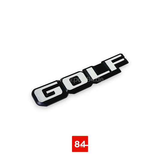 VW Golf 1 Cabriolet & Golf 2 "Golf" Emblem hinten PORT84