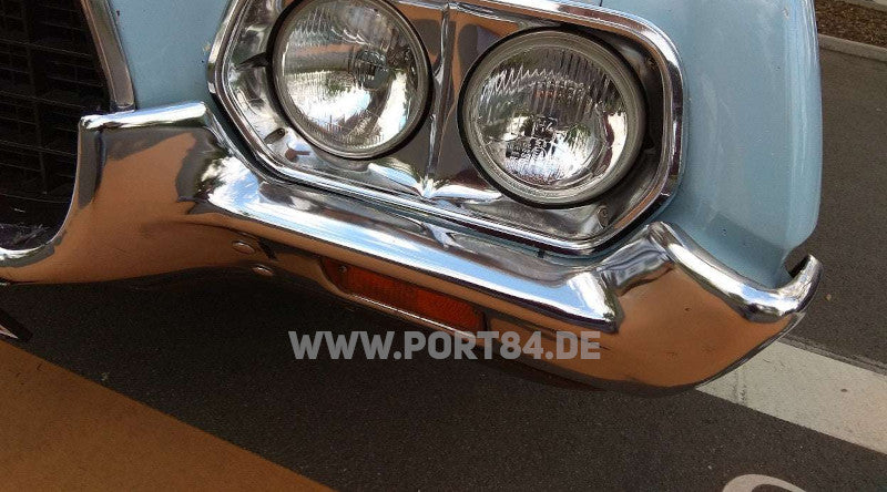 Ford Ranchero Custom Deluxe 500 Squire Umrüst EU 4x Scheinwerfer E-Prüfzeichen - Port84