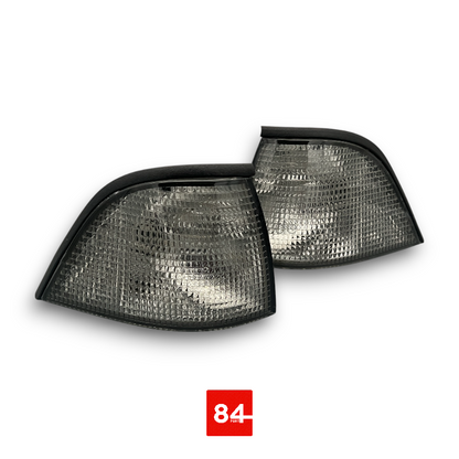 BMW E36 Coupe Cabrio Rückleuchten & Blinker Kit smoked Facelift