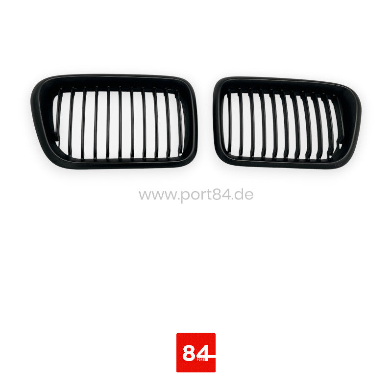 BMW E36 Design Grill Set schwarz Facelift