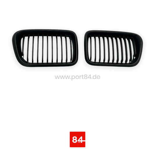 BMW E36 Design Grill Set schwarz Facelift