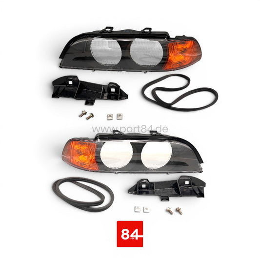 BMW 5er E39 Streuscheiben & Blinker orange Vorfacelift