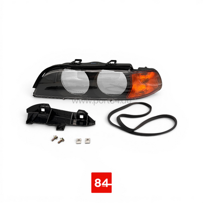 BMW 5er E39 Streuscheiben & Blinker orange Vorfacelift