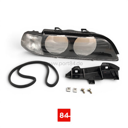 BMW 5er E39 Streuscheiben & Blinker weiß Halogenscheinwerfer