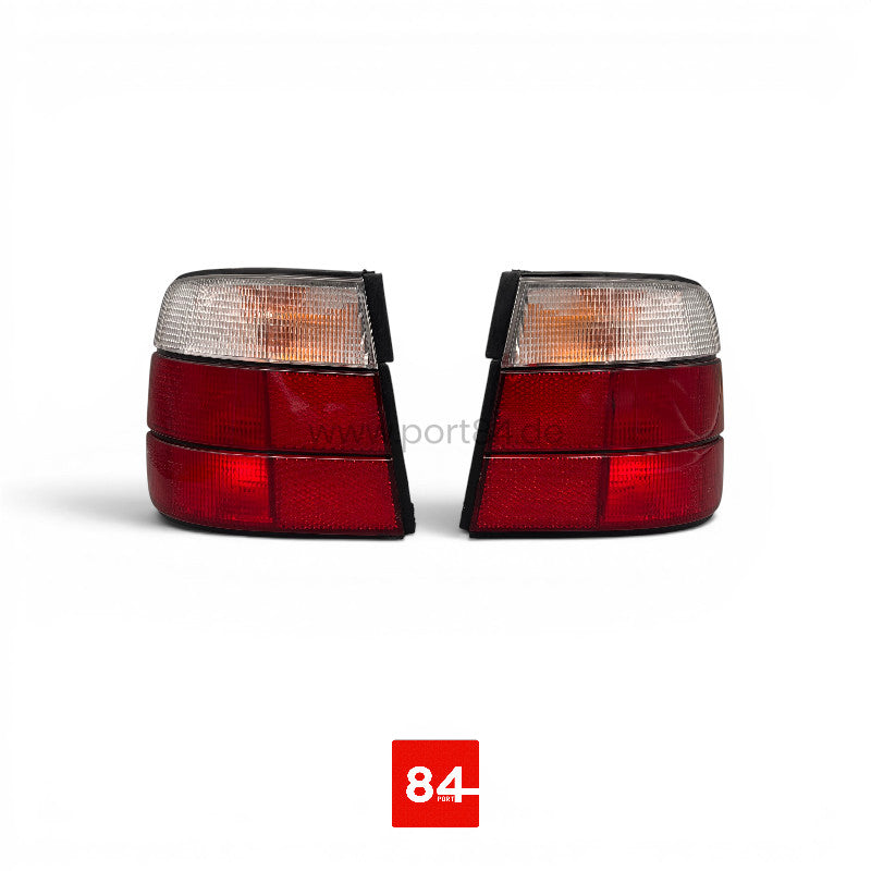 Rückleuchten rot/weiß für BMW 5er E34 Limousine