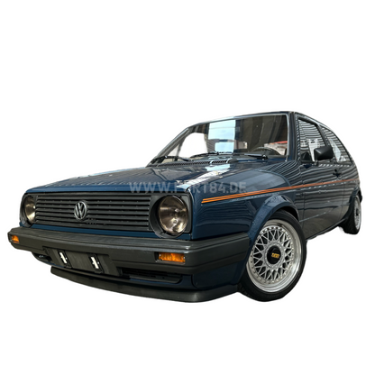 VW Golf MK2 smoked headlights by PORT84 