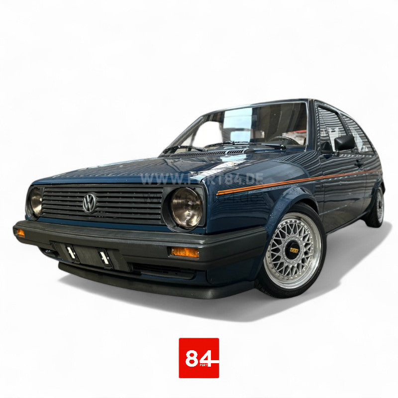 VW Golf 2 "SMOKED" Scheinwerfer Satz inkl. Lampenträger mit E-Prüfzeichen
