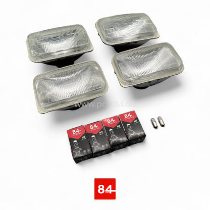 4x Scheinwerfer Pontiac Firebird 98-02 Sunbird 86-94 EU Zulassung E-Prüfzeichen
