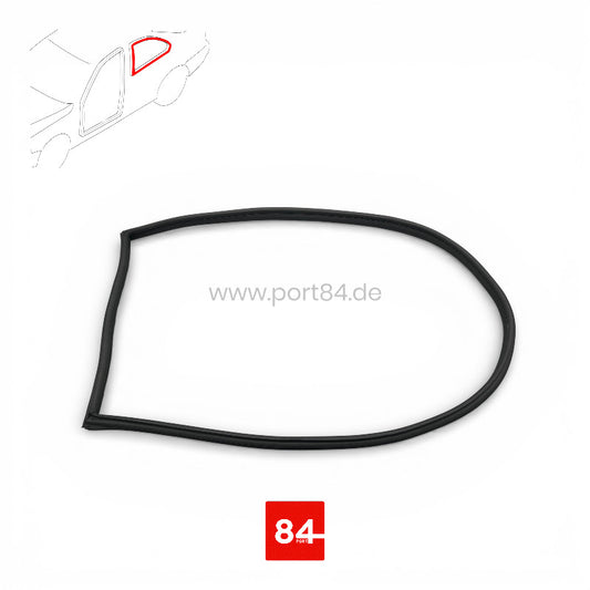 BMW 3er E36 Coupe Dichtung Fenster links