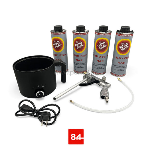 Fluid Film NAS Normdose 1L + Pistole für Normdose & Sonde + Heizplatte Set