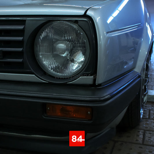 VW Golf & Jetta II Keder Set für schmale Stoßstangen schwarz