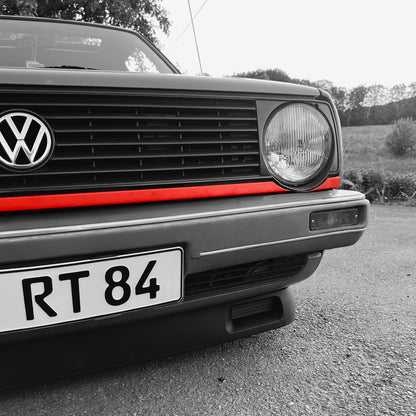 Leiste unter Kühlergrill für VW Golf 2