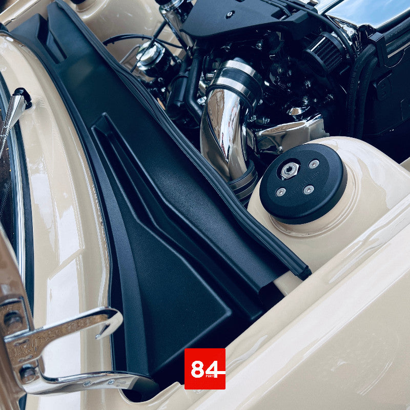 Made by PORT84 - Symmetrische Wasserkastenabdeckung für VW Golf 2 / Jetta 2
