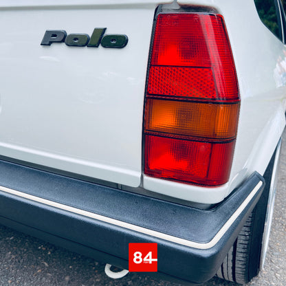 VW Polo / Derby Typ 86C Stoßstangenkeder weiß