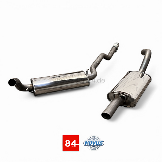 Audi 90 B3 Typ 89 2.3 Abgasanlage "Classic Line" aus Edelstahl
PORT84