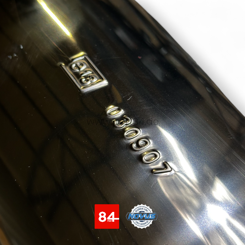VW Golf I Cabriolet 1.6 1.8 Abgasanlage "Classic Line" aus Edelstahl PORT84