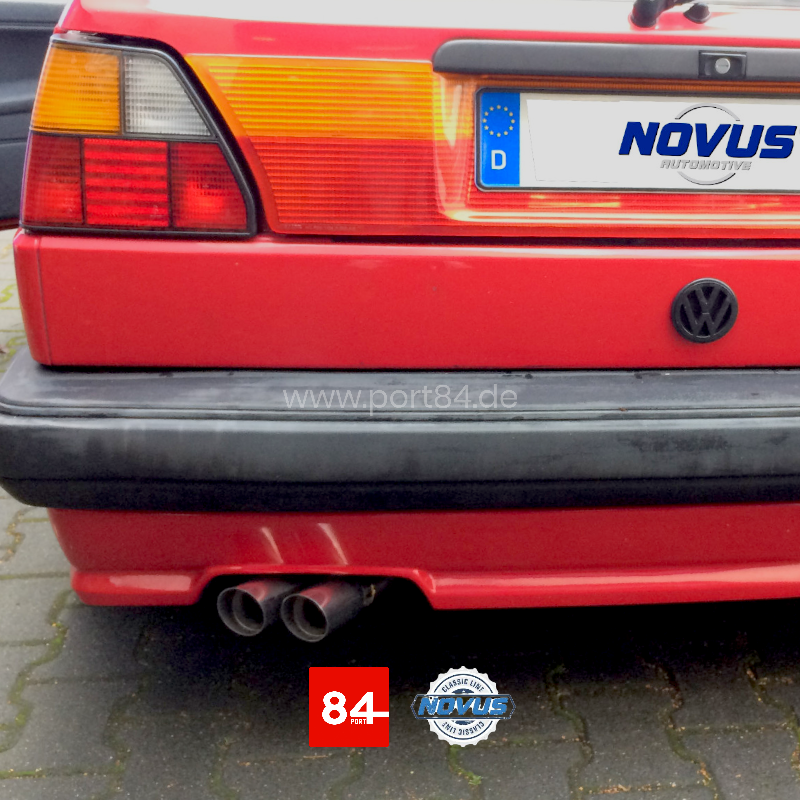 VW Golf 2 Gruppe A Sportabgasanlage ab Kat 16V-Optik aus Edelstahl PORT84