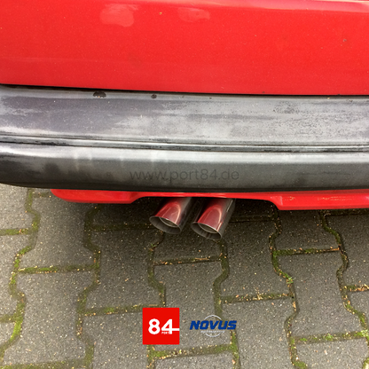 VW Golf 2 Gruppe A Sportabgasanlage ab Kat 16V-Optik aus Edelstahl
PORT84