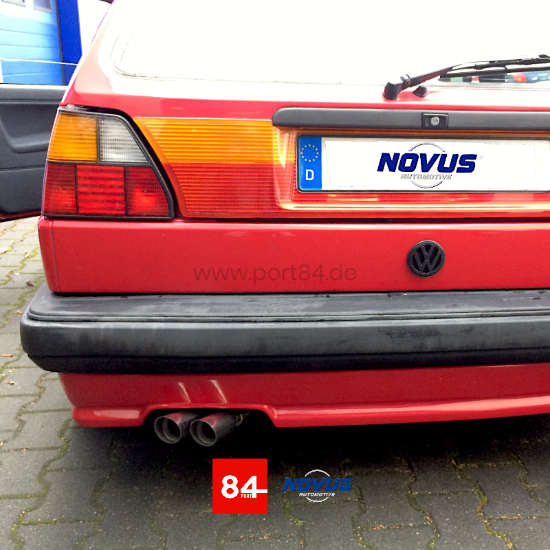 VW Golf 2 Gruppe A Sportabgasanlage ab Kat 16V-Optik aus Edelstahl
PORT84