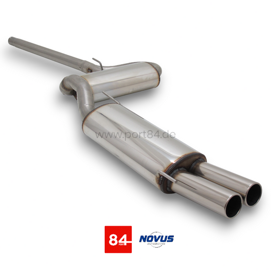 VW Golf 3 / Golf 3 Cabriolet Gruppe A Sportabgasanlage 2x76 mm aus Edelstahl
PORT84