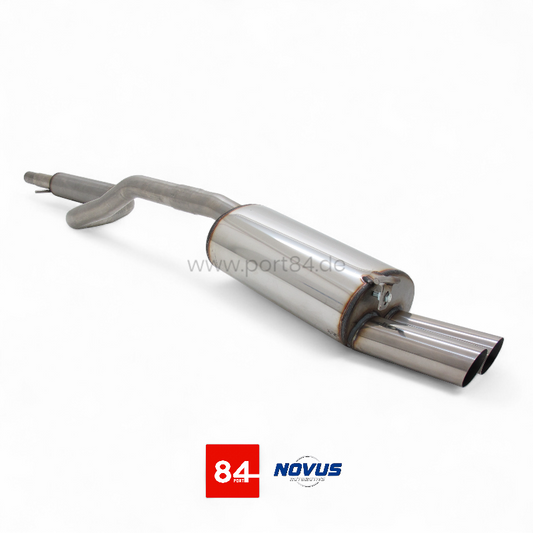Seat Leon 1M Gruppe A Sportabgasanlage ab Kat 2x76 mm MS-Design aus Edelstahl
PORT84