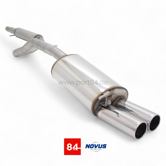 VW Golf 4 Gruppe A Sportabgasanlage ab Kat 2x90 mm aus Edelstahl
PORT84