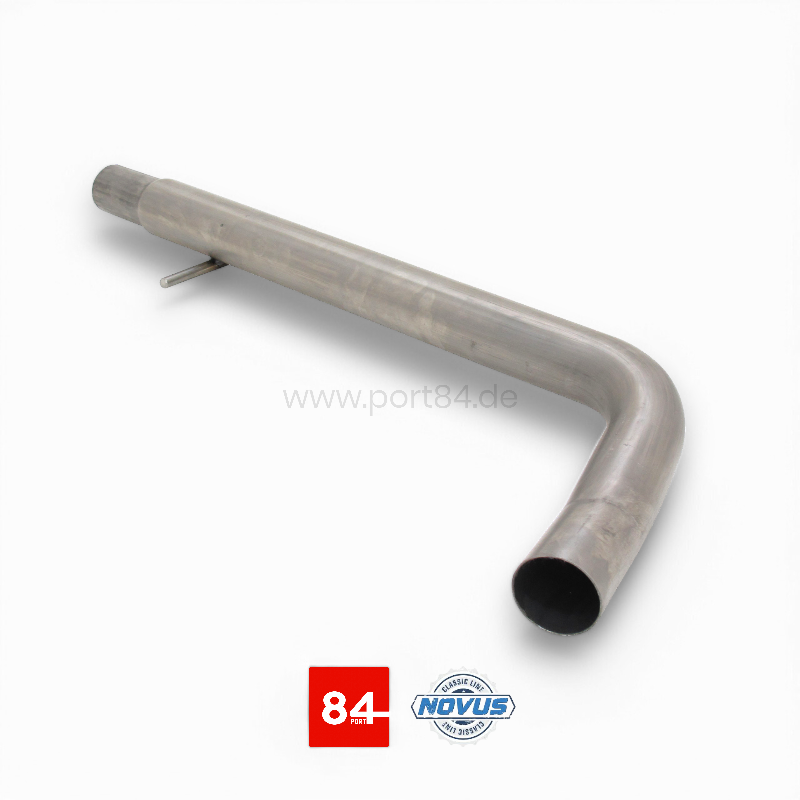 VW Golf 4, VW Bora, Audi A3, New Beetle, Seat Leon Ersatzrohr Gruppe A 55/63,5 mm aus Edelstahl NOVUS AUTOMOTIVE PORT84