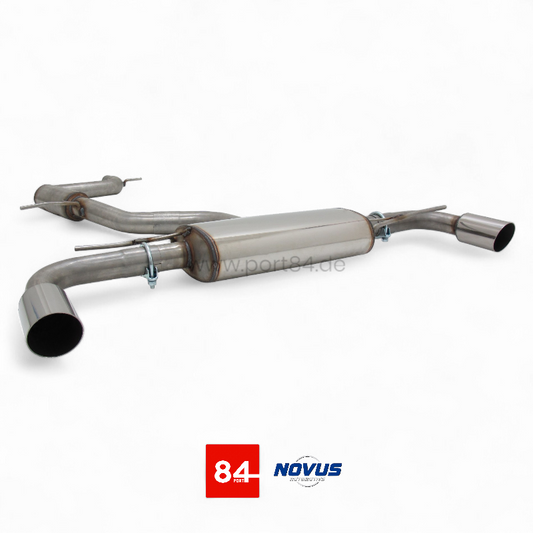 VW Golf 6 GTI Gruppe A Sportabgasanlage ab Kat 1x90mm MS-Design aus Edelstahl
PORT84